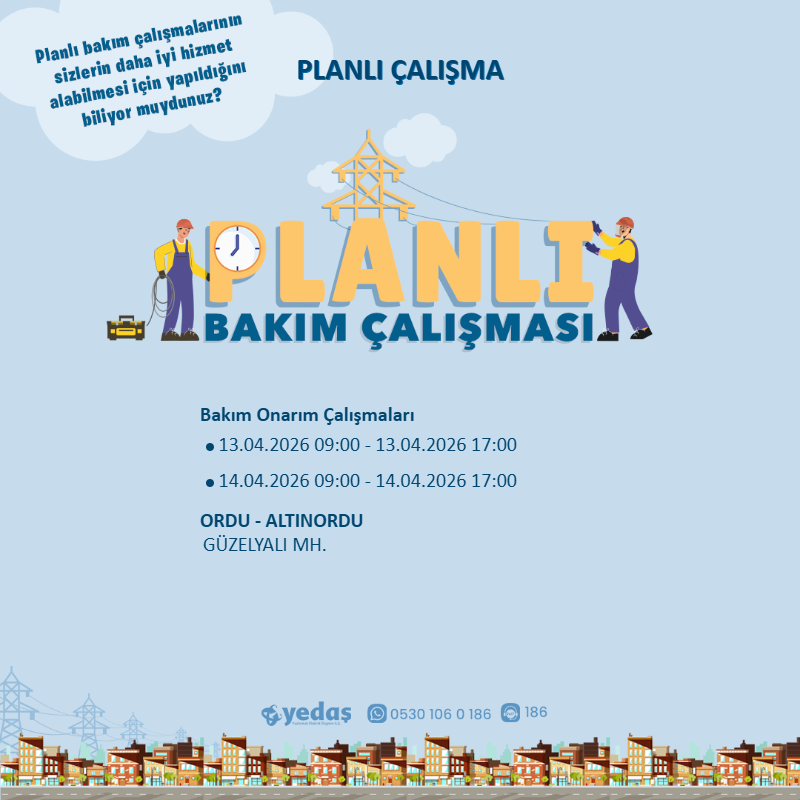 YEDAŞ DESTEK tweet media