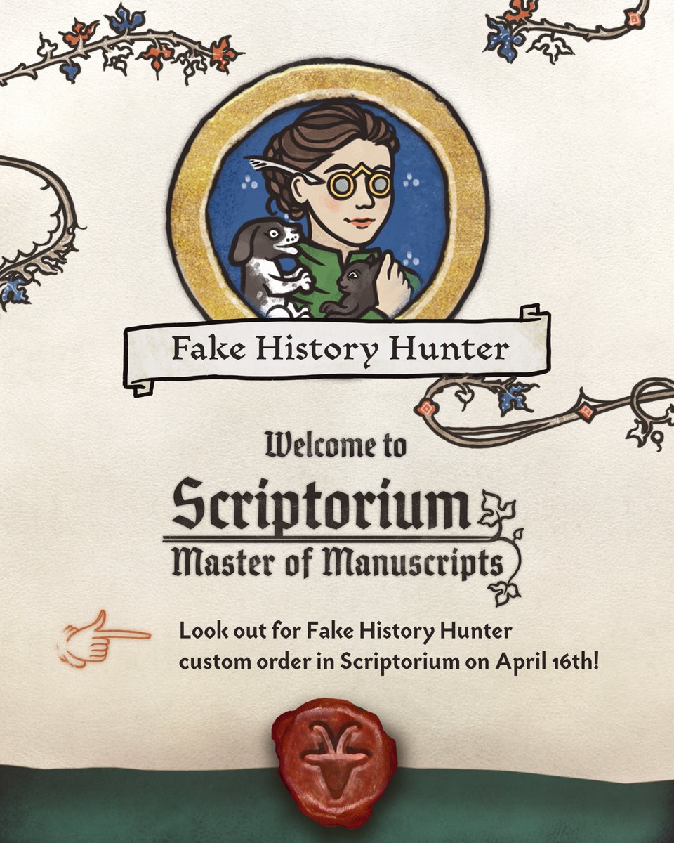 Yaza Games 📜 Scriptorium is OUT NOW! 🎉 tweet media