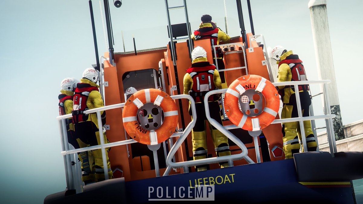 PoliceMP6's tweet photo. The Shannon Class is here! Experience the RNLI today in PoliceMP.

Join us today at https://t.co/Vp4t8pG3qy
#PoliceMP #FiveM #FivemRP #FiveMRolePlay #GTA5 #GTAOnline #GTA #GTAV #RolePlay #FiveMHighlights #FiveMGTA #GTARP #Online #GrandTheftAuto #RNLI #Lifeboat https://t.co/8luLlzzLnO