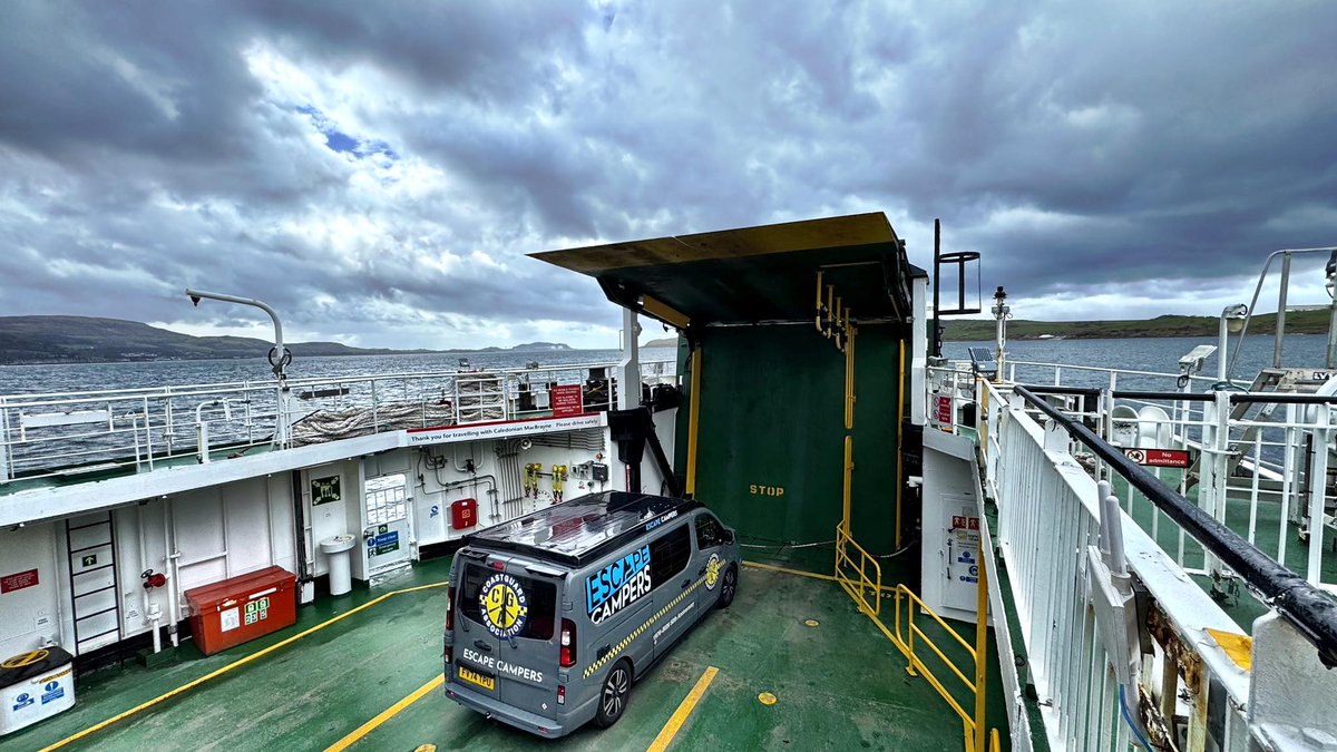 CG_Association's tweet photo. Significant milestone reached today as part of the #TheBigTour with our first ferry crossing as we sail across the Clyde with @CalmacFerries @Calmac_updates for our first trip to Area 4 to catch up with Cumbrae Coastguard Rescue Team #999Coastguard #SARFamily #CGA50 https://t.co/KRfgMy3YjN