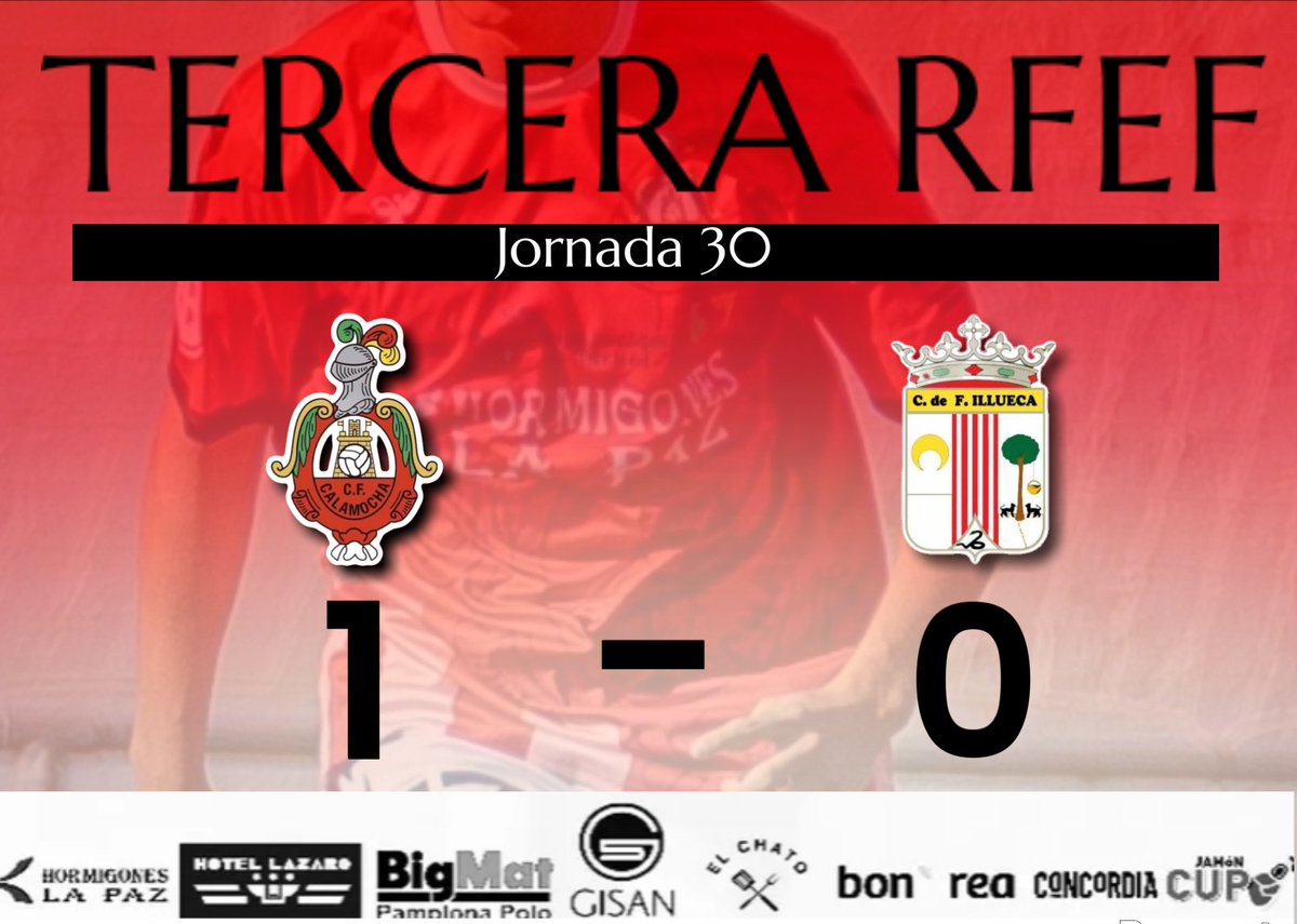 cfcalamocha's tweet photo. TERCERA RFEF | FINAL

@cfcalamocha 1️⃣
⚽ Torcal
@CFIllueca 0️⃣ https://t.co/bB3LvJ6qwX