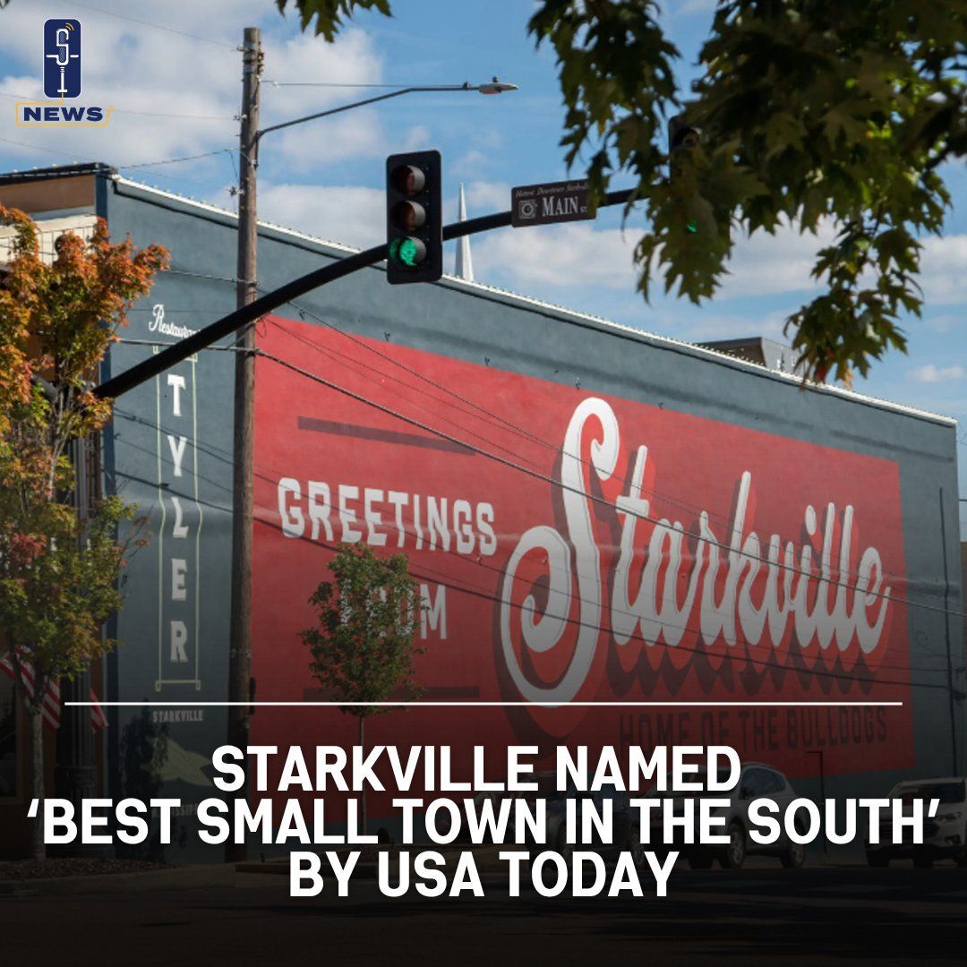For the third year in a row, Starkville has been named the "Best Small Town in the South" by readers of USA Today.