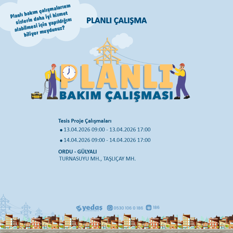 YEDAŞ DESTEK tweet media