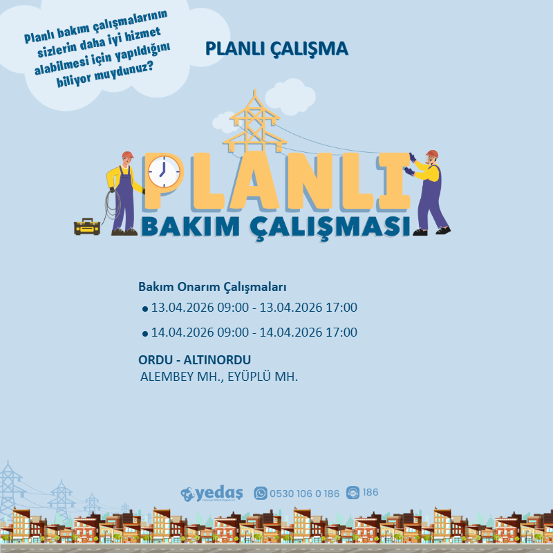 YEDAŞ DESTEK tweet media