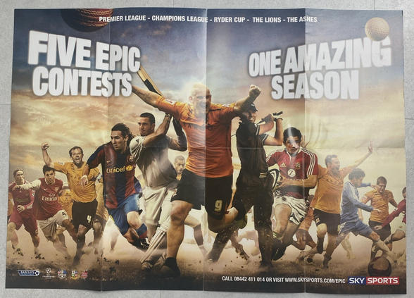 Sky Sports poster 2008