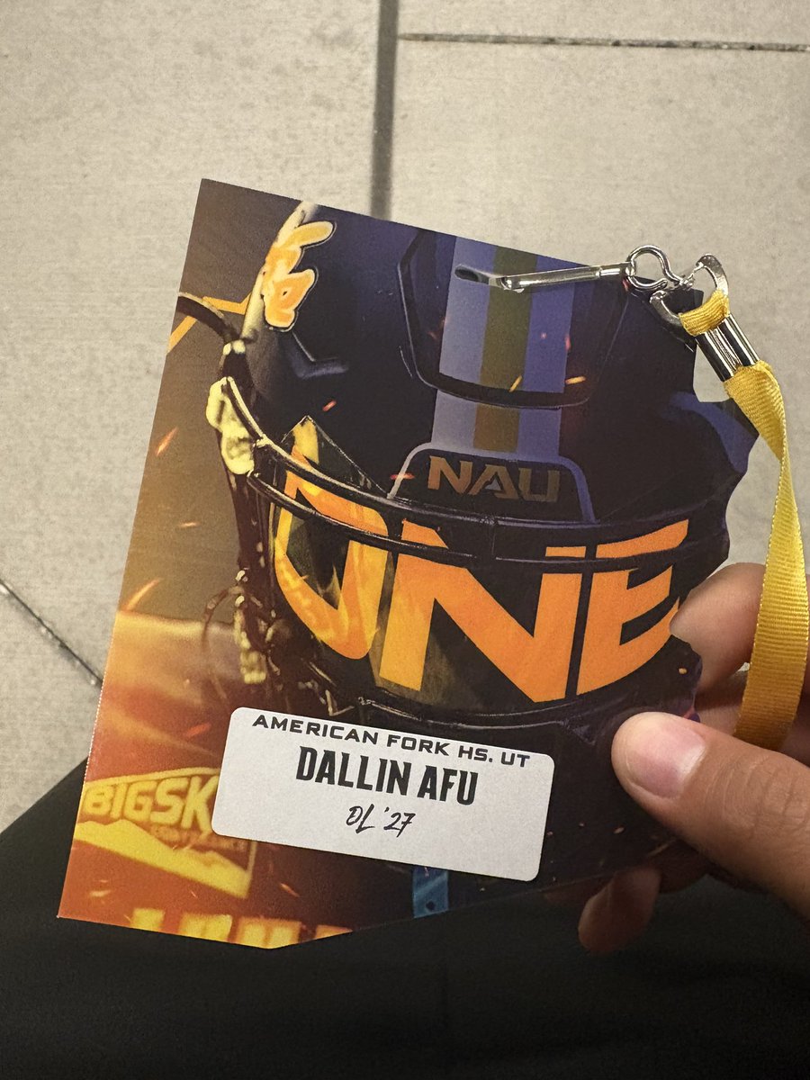 Truly enjoyed my time at NAU yesterday! It was great time and atmosphere in flagstaff, I hope to be back soon! #7Kbuilt #AGTG <a href="/KendallColeman_/">Coach KC</a> <a href="/FouHoChing/">Tausagafou Ho Ching</a> <a href="/dsema24/">Dom Sema</a> <a href="/TimRoschmann/">Tim Roschmann</a>