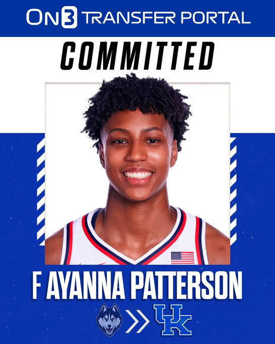 Ayanna Patterson was once a Top 5 player in the country. 

After suffering injuries at UConn, the 6-2 forward will suit up for the Kentucky women's basketball team. 

on3.com/teams/kentucky…