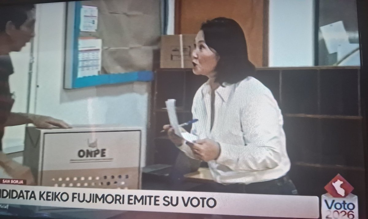 Voto en blanco dice xd #EleccionesPerú2026