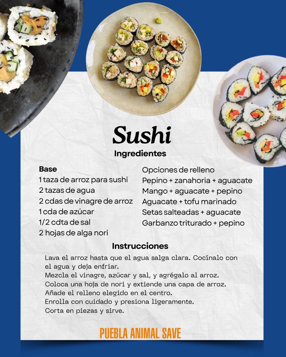 AnimalSavePUE's tweet photo. ¿Se terminó la Semana Santa y te quedaste con ganas de más opciones vegetales? 🌊✨

Te presentamos "Sabores sin Pesca" 🍤🚫, un recetario diseñado para disfrutar de texturas y sabores marinos, ¡pero 100% a base de plantas!

Cuéntanos: ¿Cuál vas a preparar primero? 👇🏽

#Veganismo https://t.co/0bmWBS6WQt