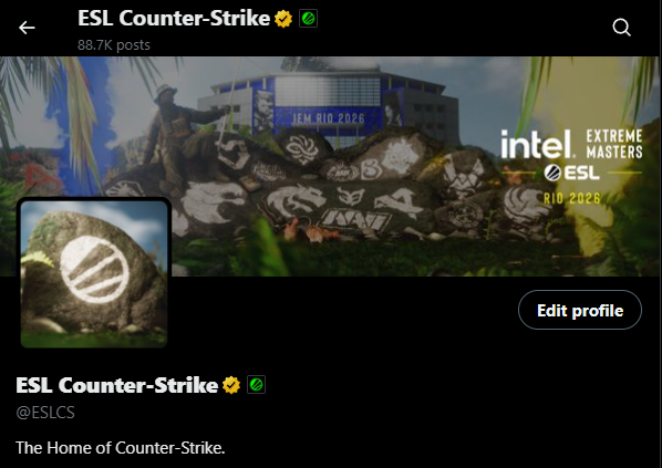 ESL Counter-Strike tweet media