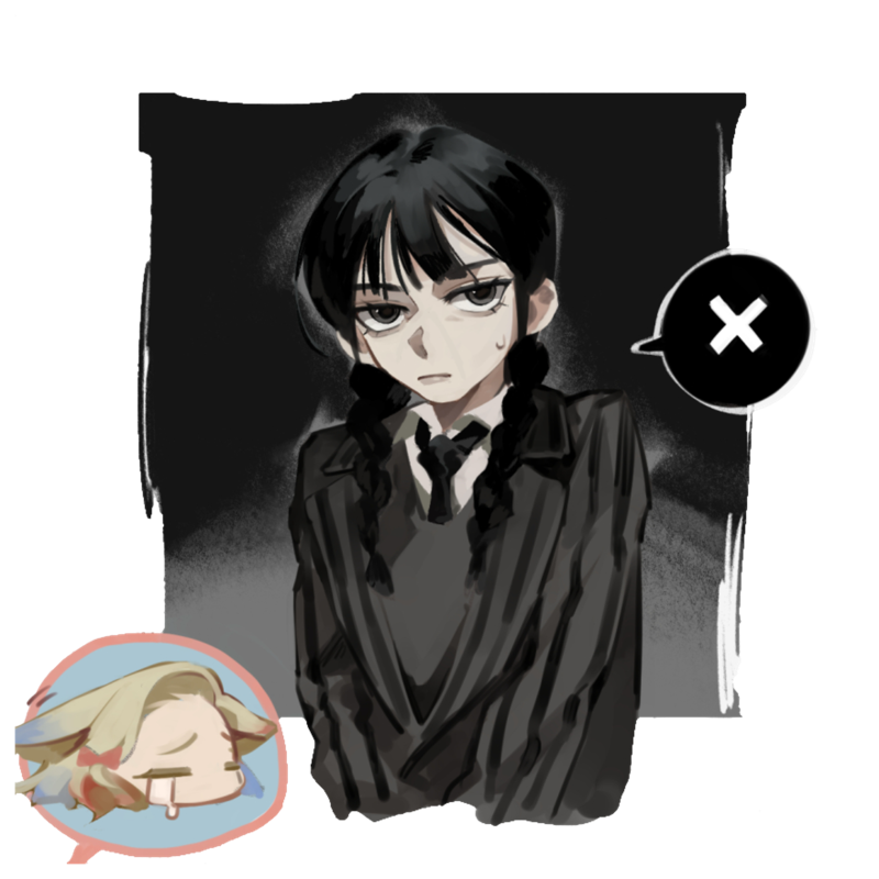 ⠀⠀⠀⠀
That’s  not  fair 、Wednesday 。 。。 You have  to  say  yes  to  at  least  𝐨𝐧𝐞  of them 。💧

「<a href="/GOTHWOLFTAMER/">『𝗪𝗲𝗱𝗻𝗲𝘀𝗱𝗮𝘆 𝗙. 𝗔𝗱𝗮𝗺𝘀』</a> 」

⠀⠀⠀⠀