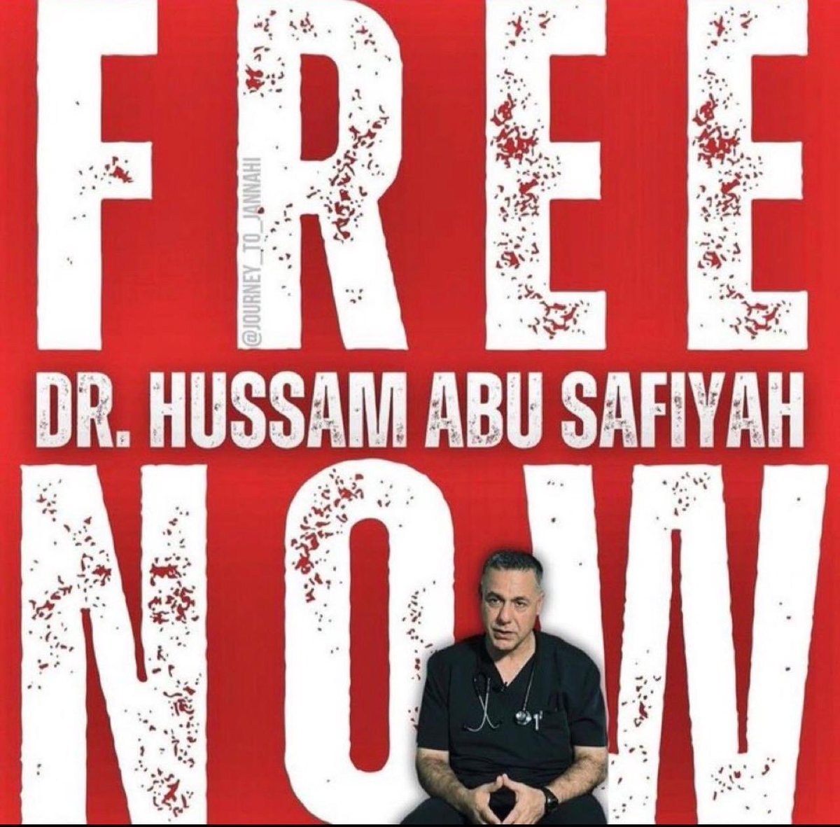 Zeus44879147162's tweet photo. @dr_zaid #FreePalestine
#LibertadParaPalestina
#LibertadParaDrHussanAbuSafiya https://t.co/ucgVB4wov6