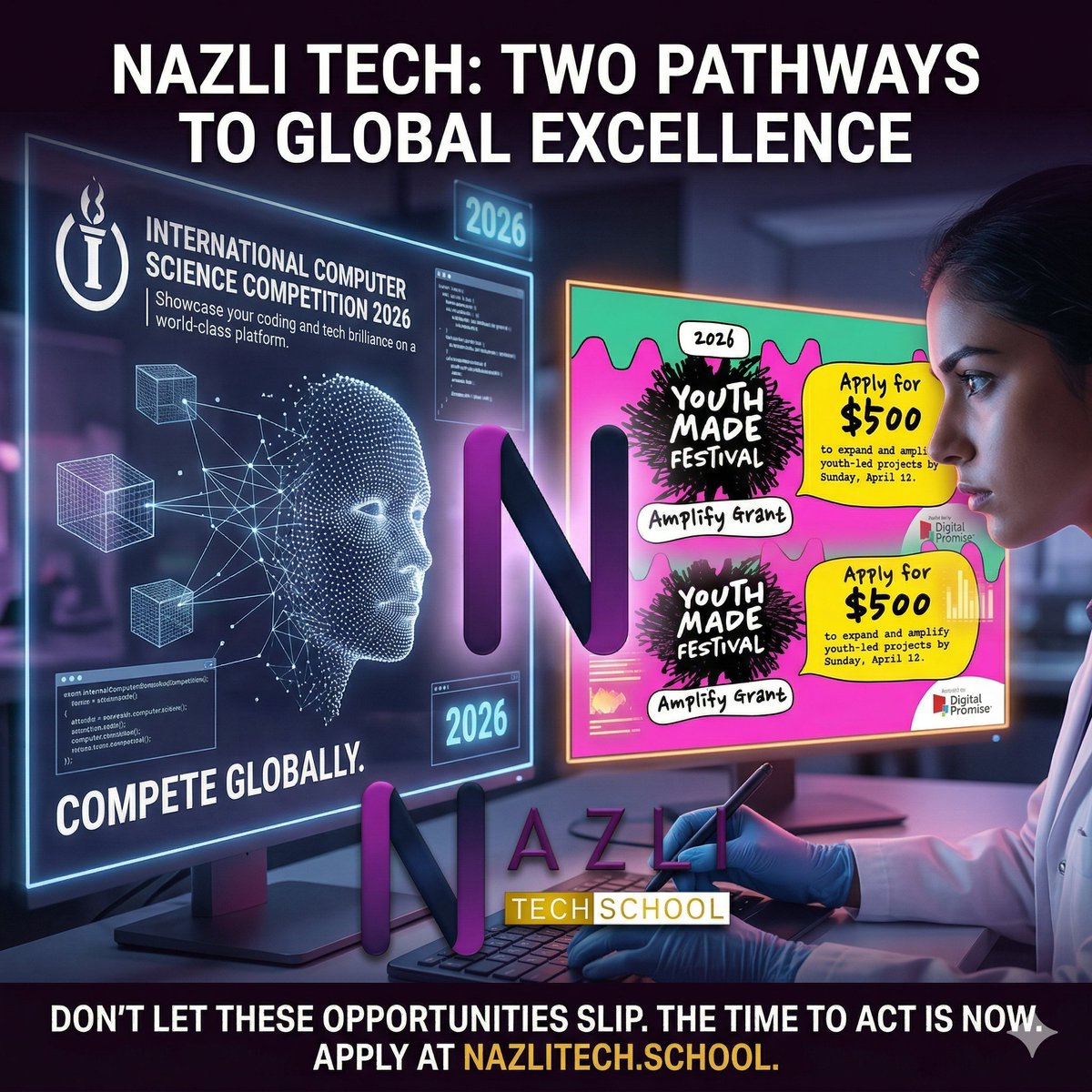 Nazli Tech School tweet media