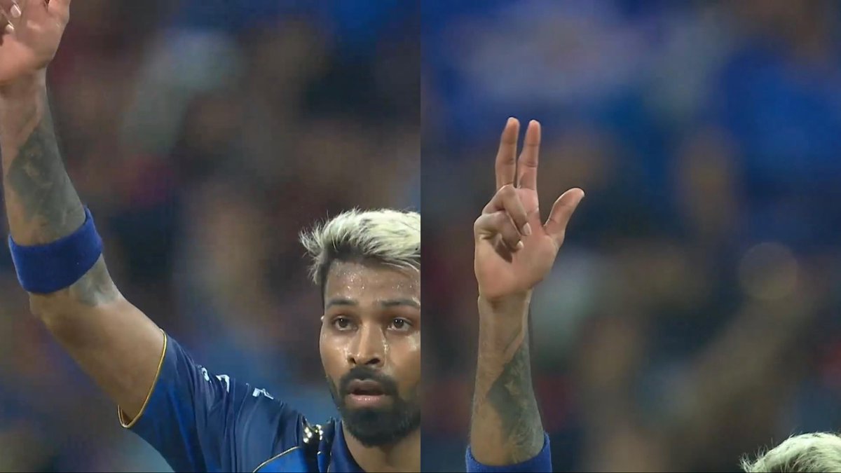 TamilDelight's tweet image. Namma #Atlee ‘s #Raaka pose mania now all over areas  … yeah in #MI Captain #HardikPandya recreates the iconic Raaka pose after dismissing our #ViratKohli
#IPL