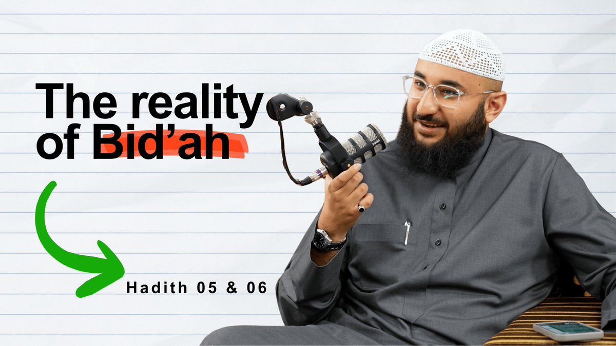 MusaAdnan's tweet photo. The Reality of Bid’ah &amp; Avoiding Doubtful Matters | Al-Nawawi’s 40 Hadith

New episode out now on YouTube, an explanation of Hadiths 5 &amp; 6. 

Watch now through the link: https://t.co/FNg5H8Lg6B https://t.co/lip17WuVBv