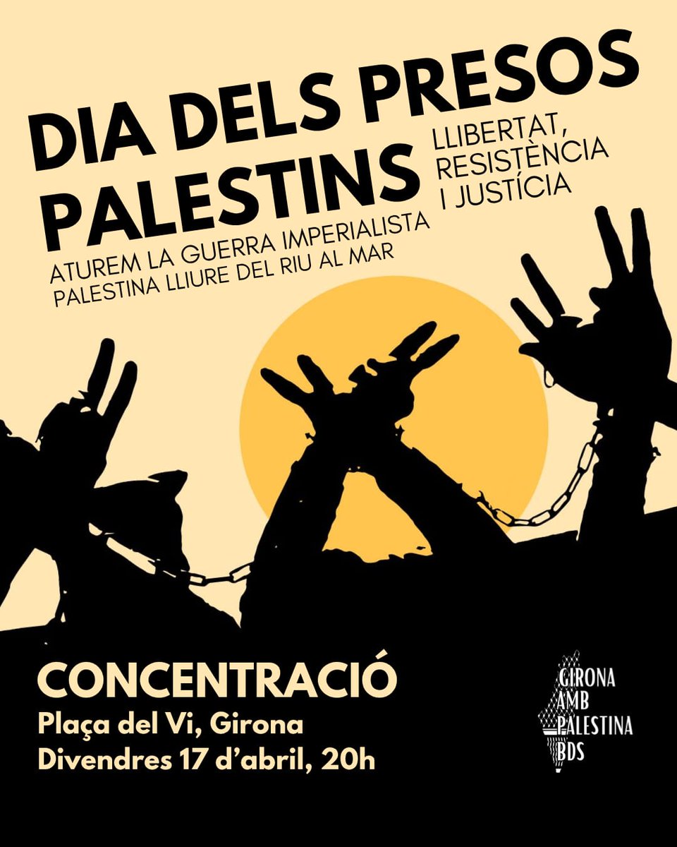 Girona amb Palestina - BDS tweet media