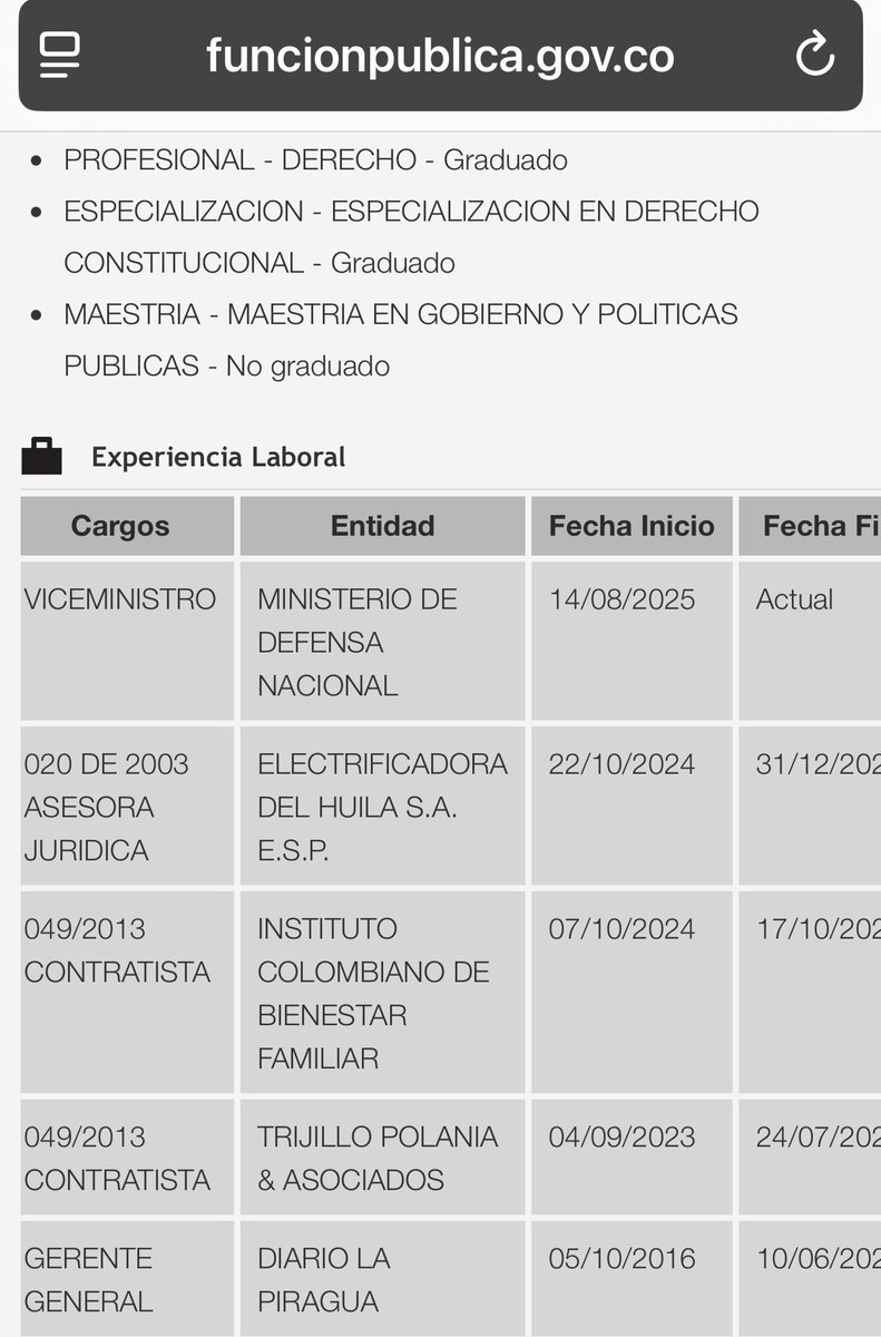 Está bien que llamen a dar explicaciones sobre el desastre del Hércules, en el que murieron 70 militares , al inepto del ministro Sanchez pero si hay alguien que tiene que dar más explicaciones tal vez que él mismo,  

es  Angélica Verbel  qué anda calladita tratando de pasar de