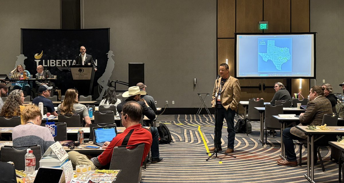 EPTXLP's tweet photo. Thank you to @LPTexas for recognizing El Paso County as the “Affiliate of the Year”!

Our Chair, @dadmarino proudly accepted and delivered comments highlighting our work to the delegates. https://t.co/quXa0ArjV7