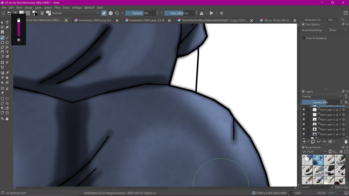 Am I cookin'? That ass huge :D
#wip
