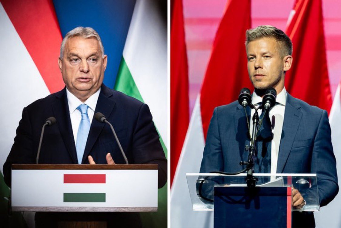 Hungary, 21 Kutatóközpont poll:

This poll was conducted before election day, and is released now

🔵 TISZA-EPP: 55% 
🟡 Fidesz/KDNP-PfE: 38% 

(This is not an exit poll)

Sample size: 1,500