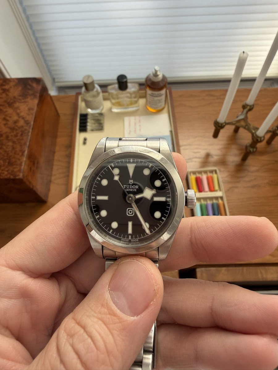 Crazy that I don’t think he has the limited Instagram Tudor Black Bay tho