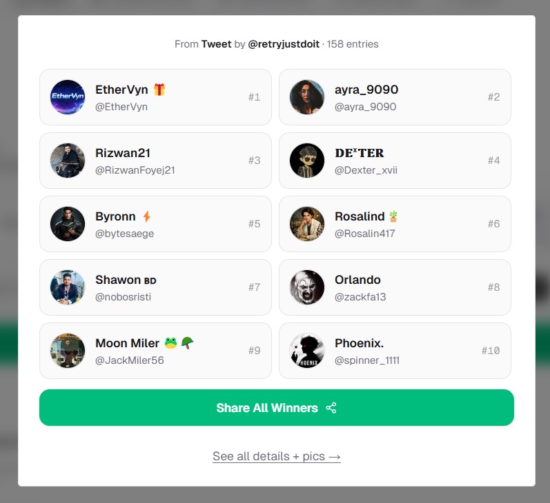 RETRY OFFICIAL tweet media