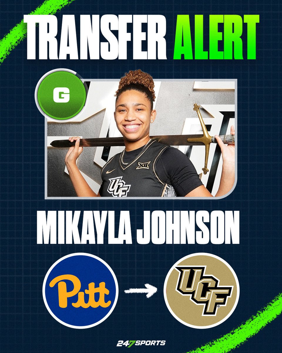 NEWS: Pitt transfer Mikayla Johnson has committed to UCF, per her agent <a href="/JarvisJones1000/">Jarvis Jones</a> 

Johnson averaged 13 points and 5 rebounds this season