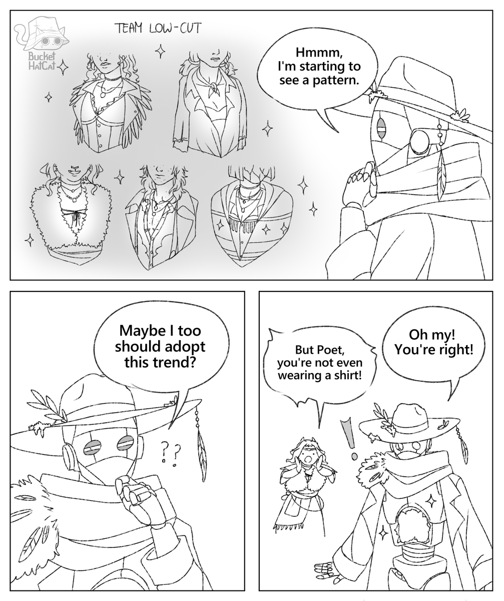 ✨ The Poet joined Team Low-cut ✨

#comic #talewarden #indiegame