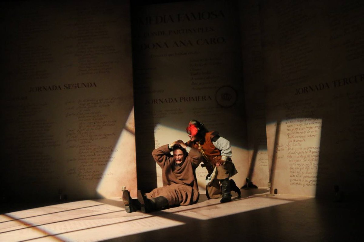 CulturaUNAM's tweet image. 🎭¡Estrenamos PARTINUPLÉS 👑! 

¡Esta divertida puesta rescata una obra de #teatro del Siglo de Oro Español, El conde Partinuplés, y la trae a escena en el Foro Sor Juana Inés de la Cruz del #CCU para narrar el dilema de Rosaura, reina de Constantinopla, quien enfrenta el mandato