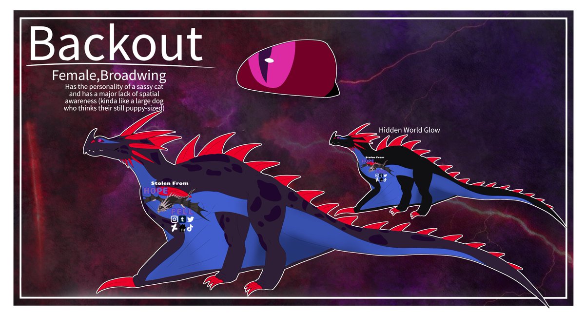 H0peFell's tweet photo. Made a ref for my Skrill OC Backout for artfight! my diva
#httyd #skrill #httydoc #httydart https://t.co/dTPrvRhFYK