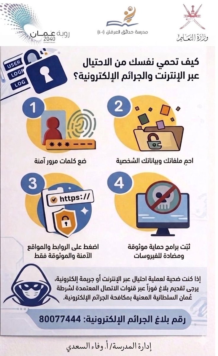 مدرسة حدائق العرفان (١-٤) tweet media