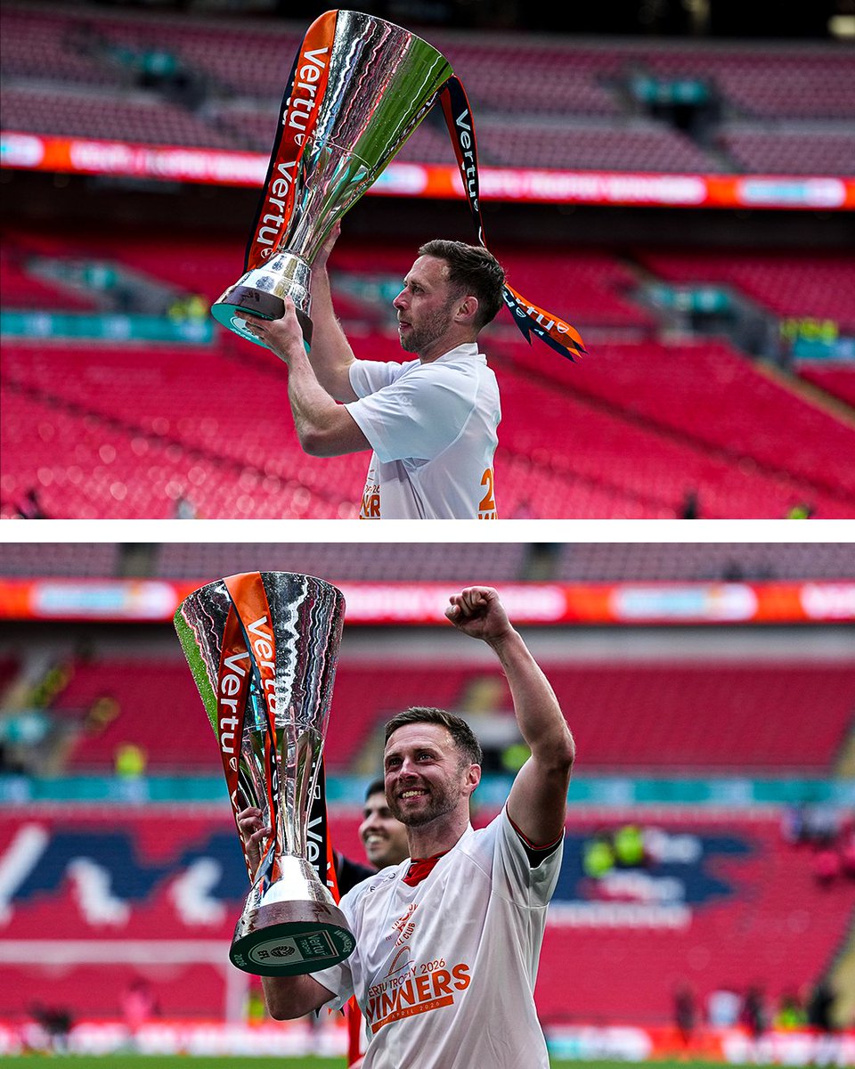 LutonTown's tweet photo. More memories made at Wembley for Clicker ✨ https://t.co/1AH3j76J5i