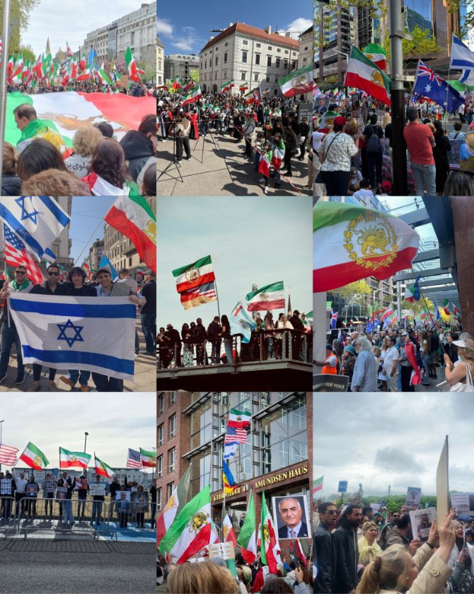 Iranian Pro-democracy Community in China tweet media