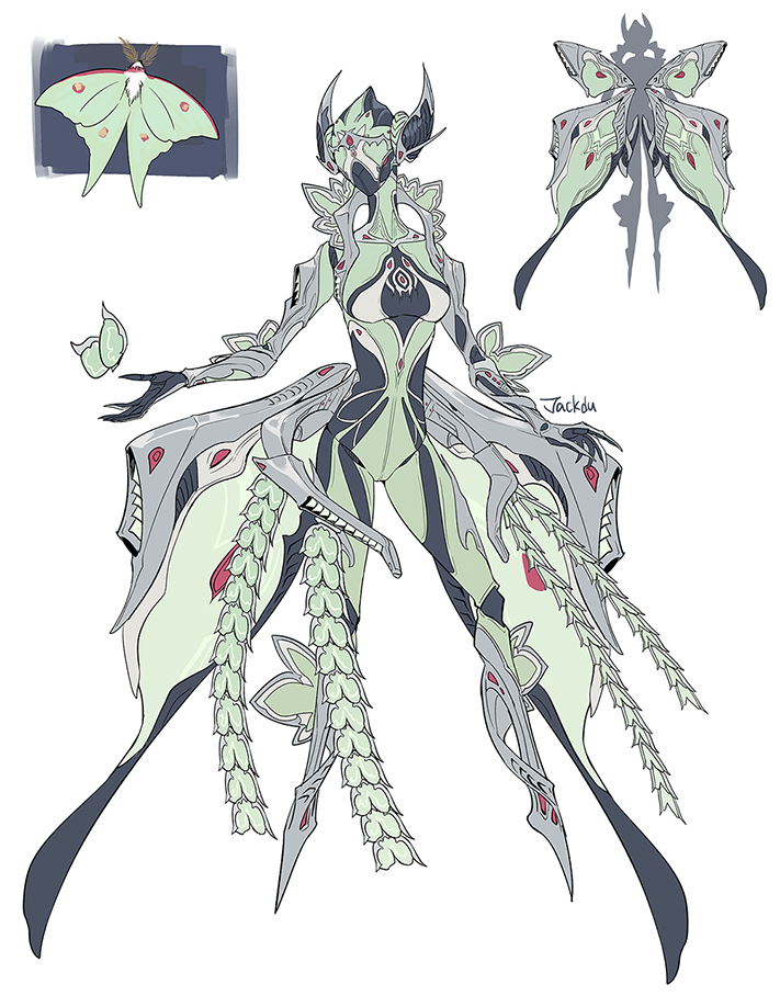 Luna moth Titania
