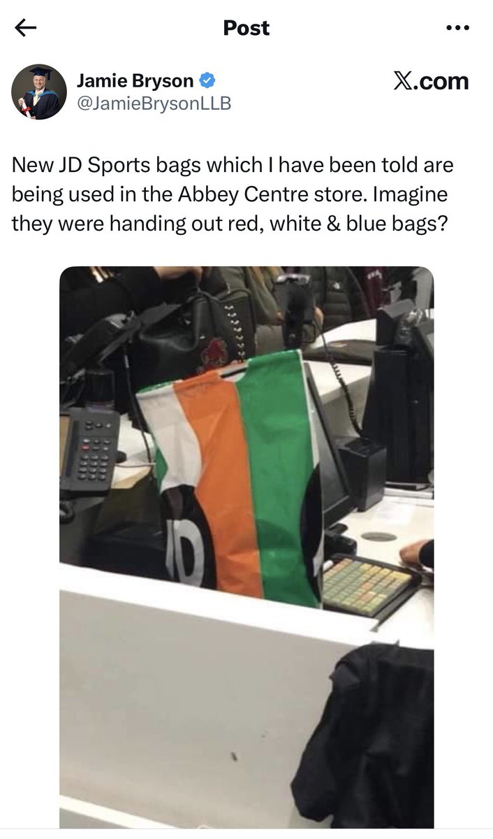 Jamie Bryson Fan Club tweet media