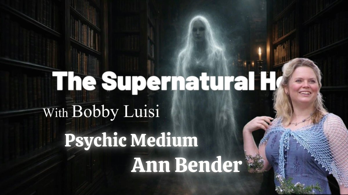 LuisiShow's tweet photo. The Supernatural Hour with Psychic Medium Ann Bender https://t.co/qHvzt3v4dr via @YouTube https://t.co/XZWlNN2OzS