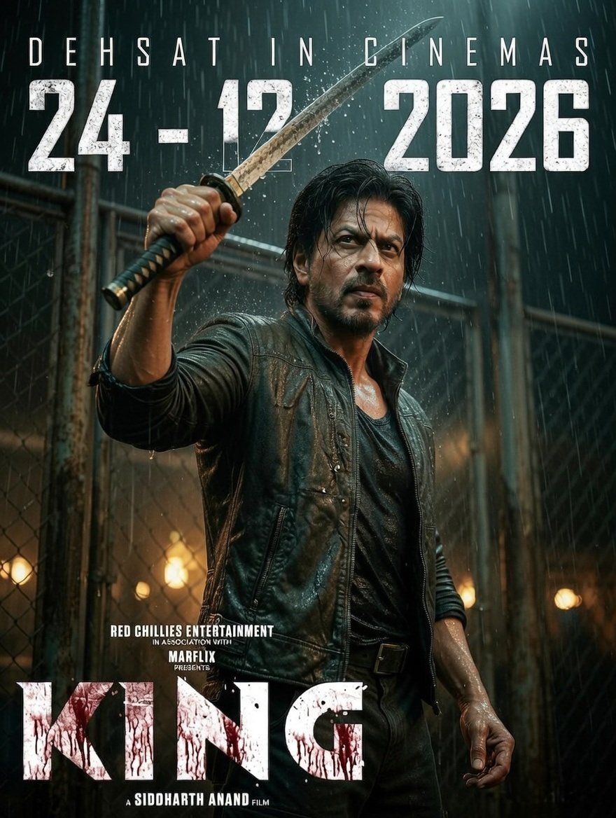 VikramPraj39672's tweet image. Excited for the high-octane Sword fight sequence 🗡

Shah Rukh Khan x Gangster coming together in #KING 👀

This one’s gonna be pure adrenaline on the big screen ✅️