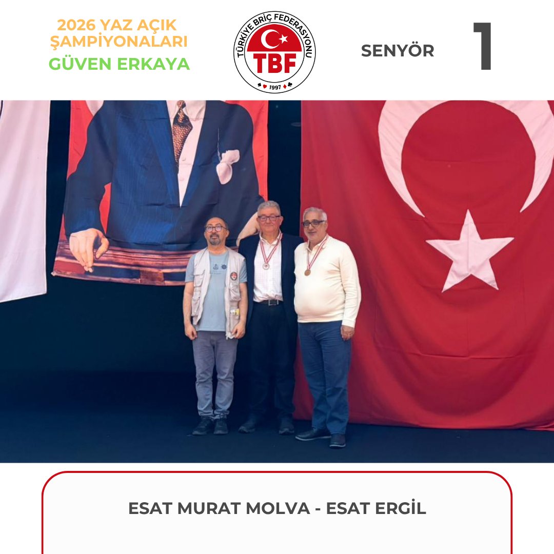 Türkiye Briç Federasyonu tweet media