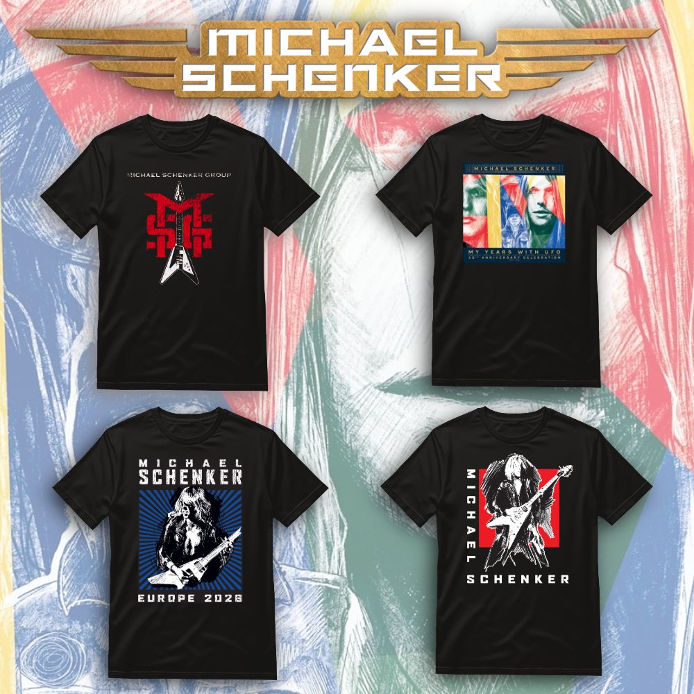 MW_Schenker's tweet image. A limited run of 2026 EU tour merchandise has just been added to the online shop. Worldwide Shipping Available.
SHOP THE COLLECTION:  michaelschenkershop.com

#MichaelSchenker #MSG #UFO #EU2026 #TourMerch #LimitedEdition