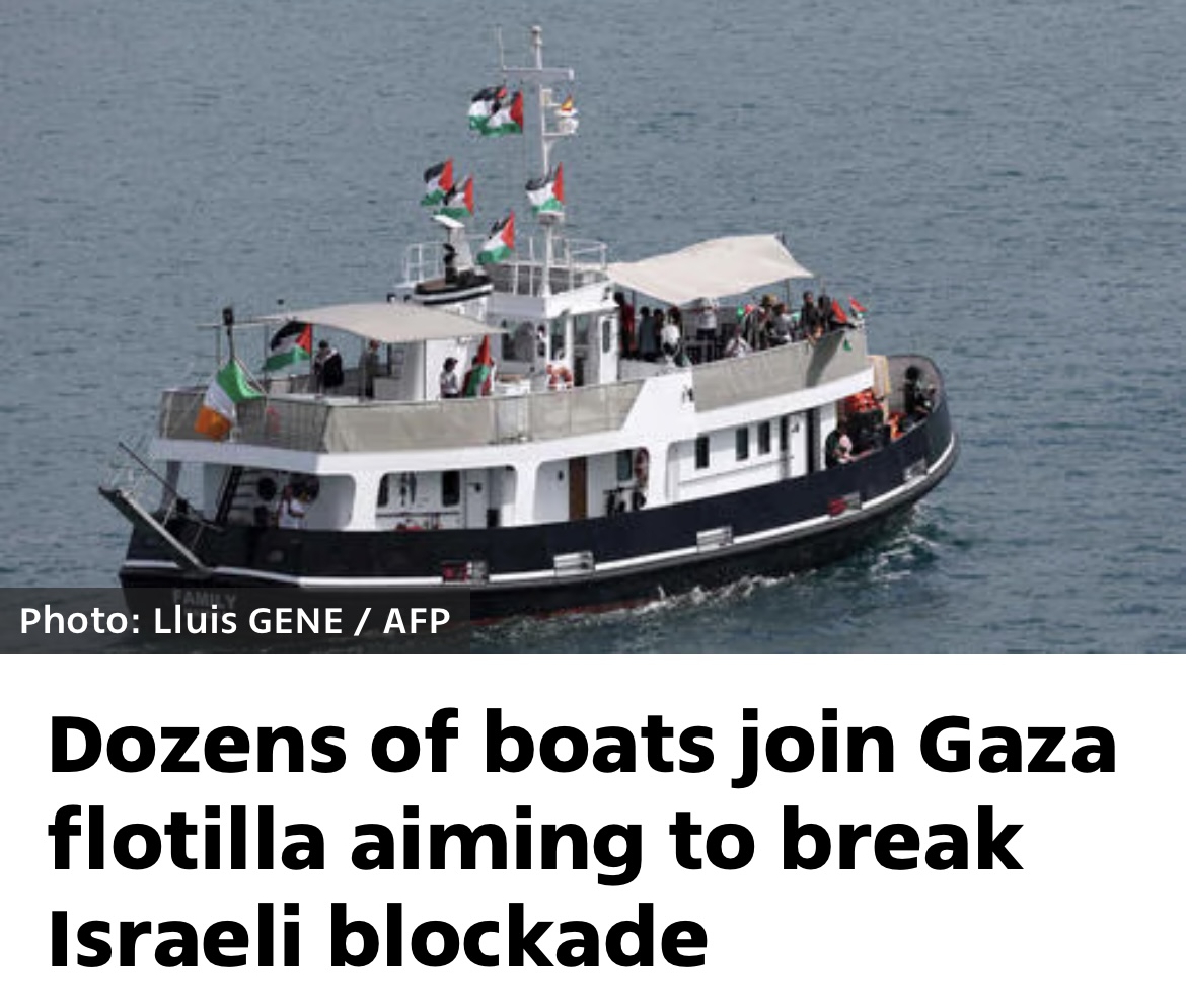 Not a single boat is heading to Iran to help the millions of Iranians suffering while their internet has been cut off for over a month.