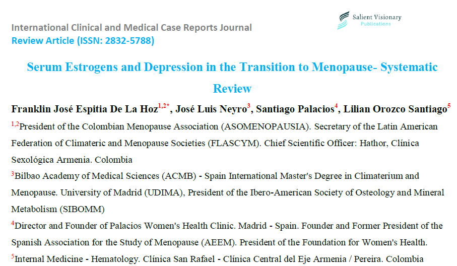 doctorneyro's tweet photo. Is there any #relationship between the decline in #estrogen levels, timing of #menopause, nd th tendency towards #depression or developing major #depressivesymptoms?

Low serum #E2 nd elevated #FSH are positively associated wth the severity of #depression

https://t.co/m5pPvFyDz5 https://t.co/3TOzWhHE00