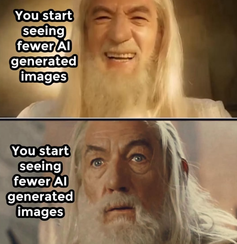 NYFAI22's tweet photo. Al... Funny Meme Fridays.

#Artificialintelligence #Automation #GenerativeAl #FutureOfWork #AI https://t.co/kKkJuofG56