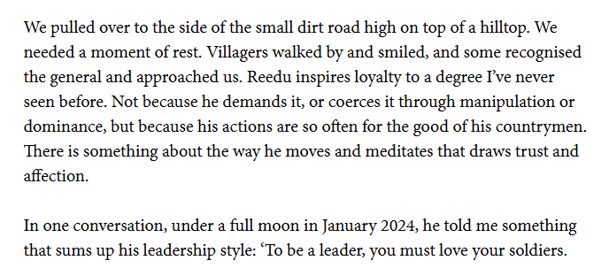 sheehanj920's tweet photo. excellent read from @calebquinley.

"When Khu Reedu first joined ... it was like a prophecy had been fulfilled. There is an old belief that one day a young man of Karenni descent would rise to free his people..."

"In March, I found myself riding alongside him on motorcycles." https://t.co/To3TMJ2t8V