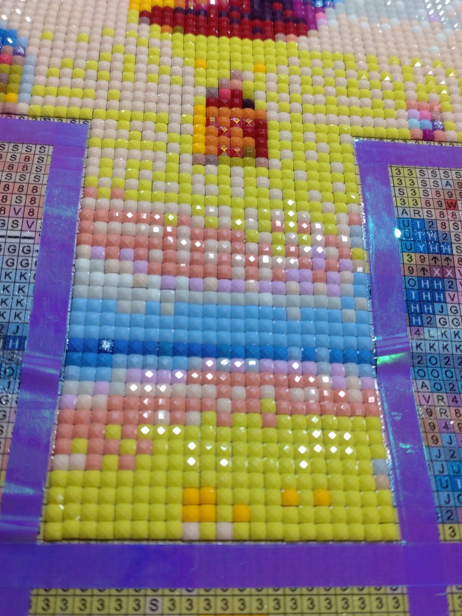 waterblue_yuu's tweet image. 先週のShineさんの進捗と
DACの週末に進めた💎🖊️分だよ😊
ゆっくりだが進んでるッス✊
Shineさん6割〜7割
DAC85%位完成かな…🤔
#ShineAB　#DAC
#DA進捗