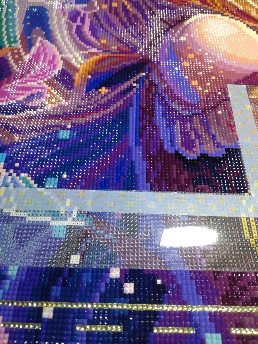 waterblue_yuu's tweet image. 先週のShineさんの進捗と
DACの週末に進めた💎🖊️分だよ😊
ゆっくりだが進んでるッス✊
Shineさん6割〜7割
DAC85%位完成かな…🤔
#ShineAB　#DAC
#DA進捗