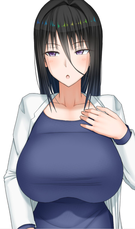 CIENは明日更新予定です😳
これは士乃の立ち絵の一部です!次回作ではサブヒロインになっています。 