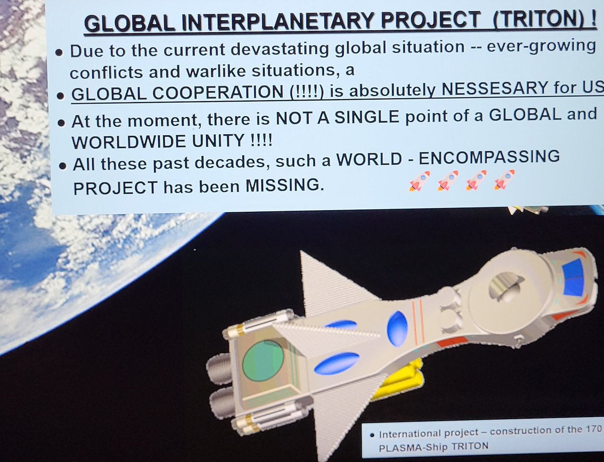 AchleitnerD's tweet photo. @BarackObama @NASAArtemis ARTEMIS II is great project. But 🌙 moon is a  first step. The goal must be the INTERPLANETARY,  SPACE FLIGHT🚀✨️ with TRITON spaceships  !!   Using SLS-ARTEMIS heavy lifter, (4 boosters) and the TRITON ship with high speed PLASMA THRUSTERS. 
✨️ https://t.co/9pb38lcUtT https://t.co/DZ4SZlD1K8