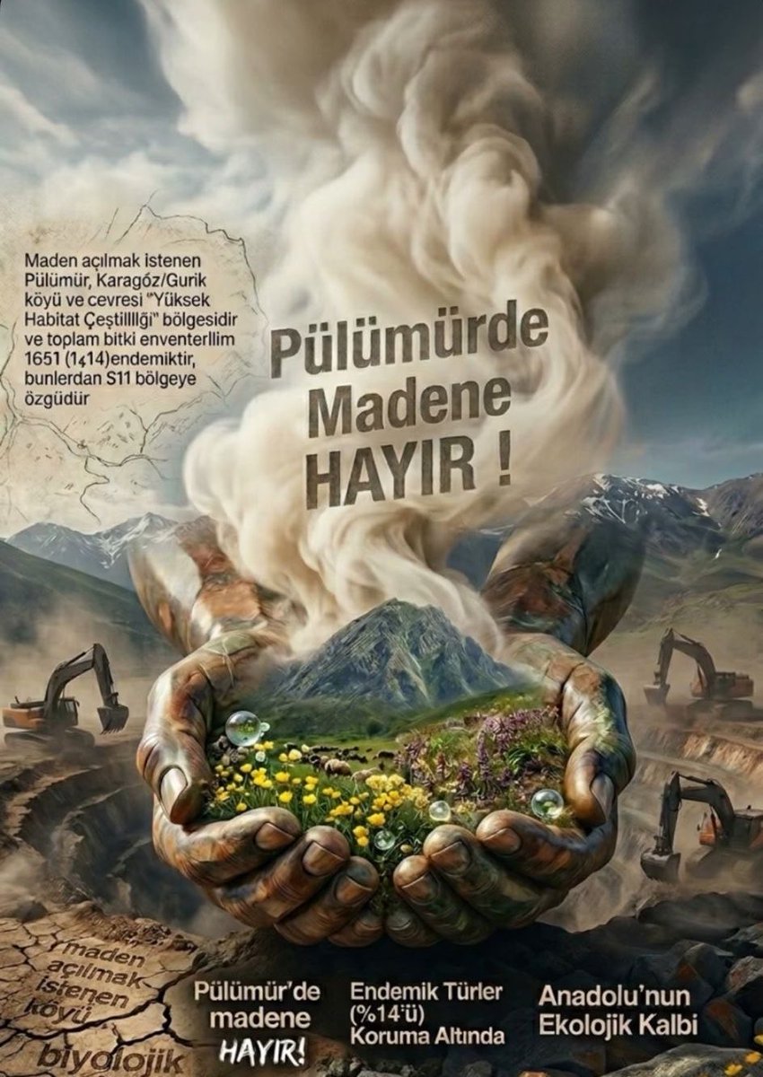 SultanEsen15's tweet photo. Birinci derece deprem bölgesinde Madencilik olur mu?
@csbgovtr
#pülümürdemadenistemiyoruz https://t.co/avpA5VXmUa