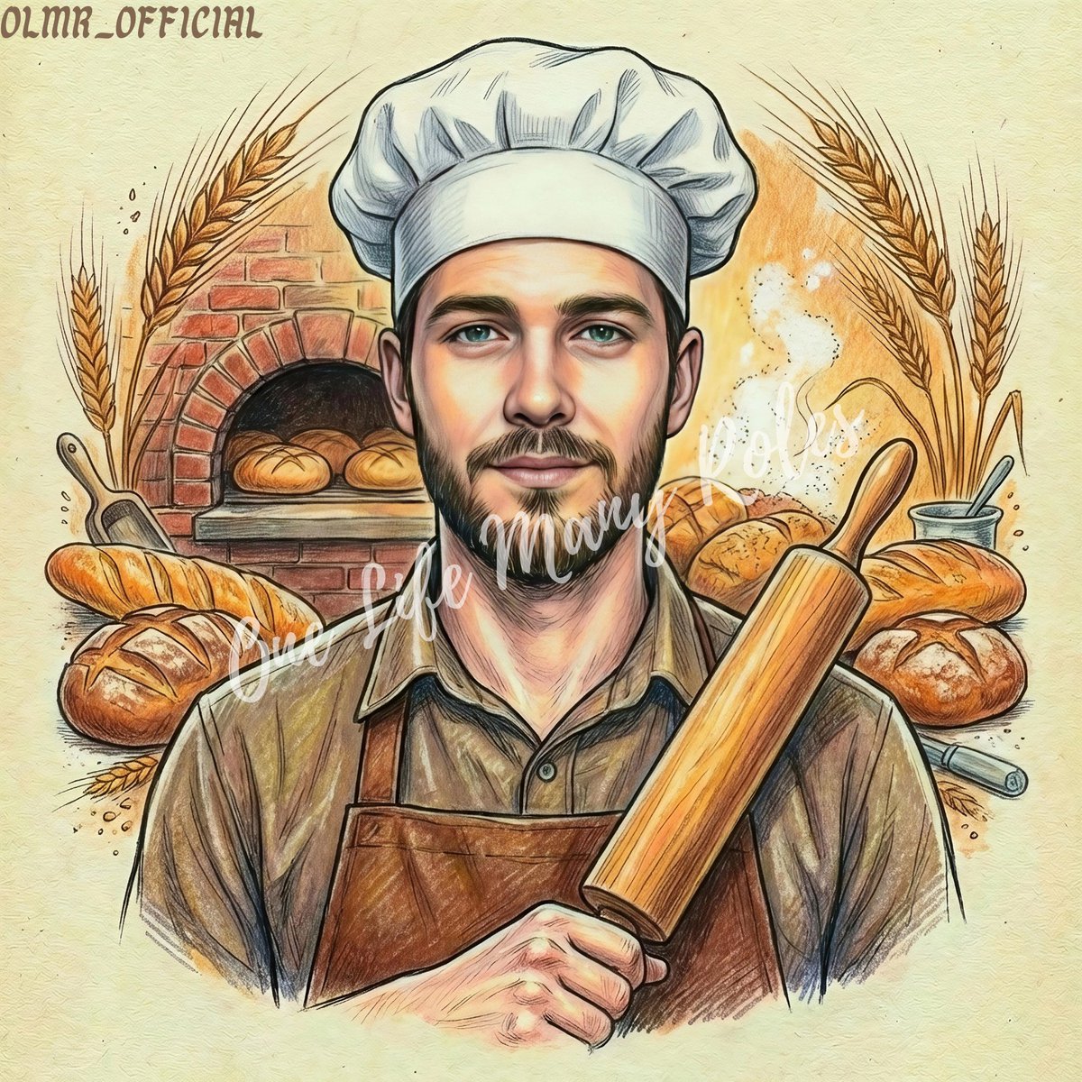 OLMR_official's tweet image. The Baker 🍞

Master of the hearth. Bringing the warmth of freshly baked dreams to the One Life Many Roles universe. 🥖🔥

Collect now on OpenSea: [opensea.io/item/polygon/0…] 
Join our Discord: [discord.gg/t8xXSyWNEd]

#NFT #DigitalArt #Baker #OneLifeManyRoles
#SolanaNFT