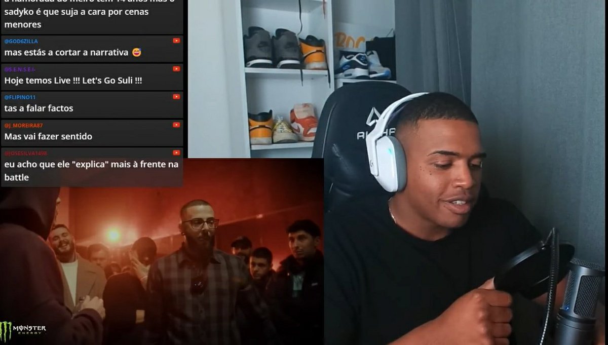 Familia quem assisitu o regresso da SuliwhatTV?

O Sadyko passa muito mal!💀

Sadyko:
"O Suli é um pussy"😭

Suli:
"Quando quiseres falar sabes onde me encontrar"💀

Game over Sadyko, easy 🤣💀
Tópico errado💀

Assim mais vale não dizeres nada, nem menciones o you know who 🥶